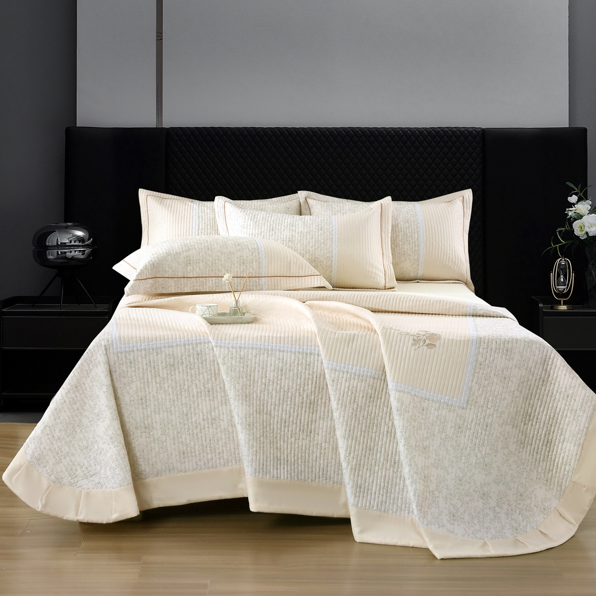 91家纺网 家纺一手货源 找家纺 （总）OL家纺 2025新款亲肤全棉磨毛单品系列四件套