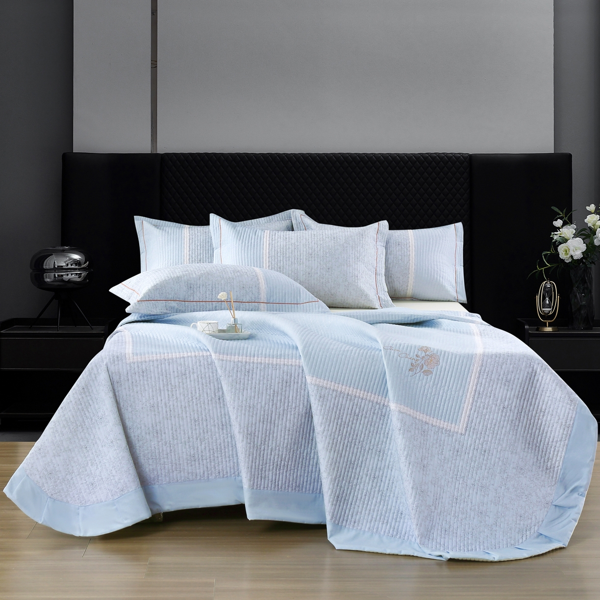 91家纺网 家纺一手货源 找家纺 （总）OL家纺 2025新款亲肤全棉磨毛单品系列四件套