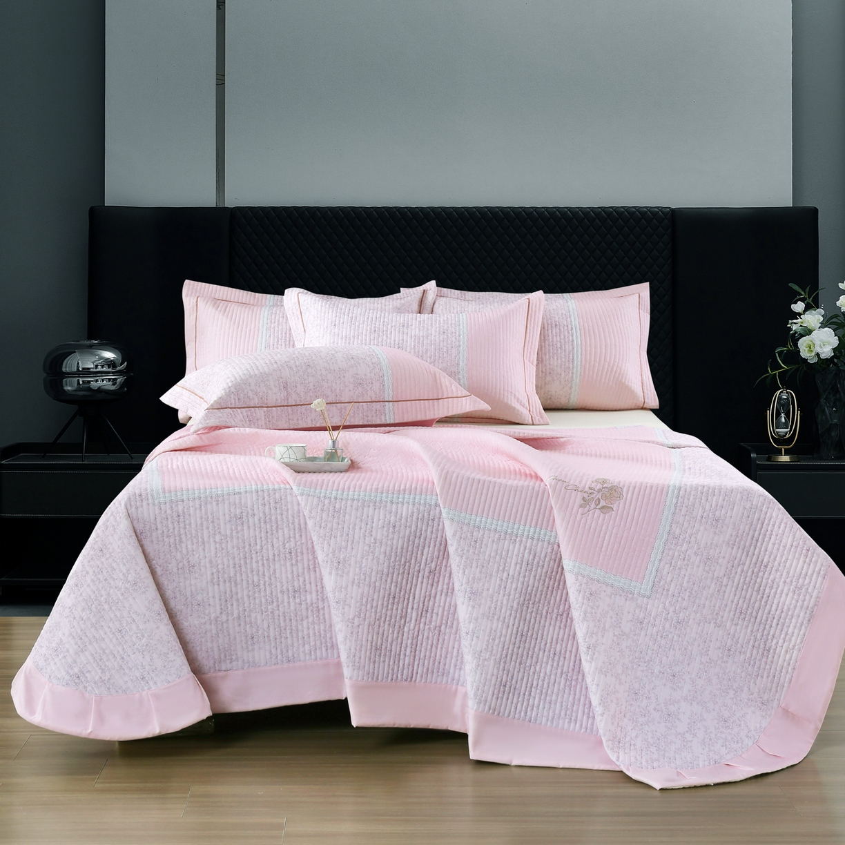 91家纺网 家纺一手货源 找家纺 （总）OL家纺 2025新款亲肤全棉磨毛单品系列四件套