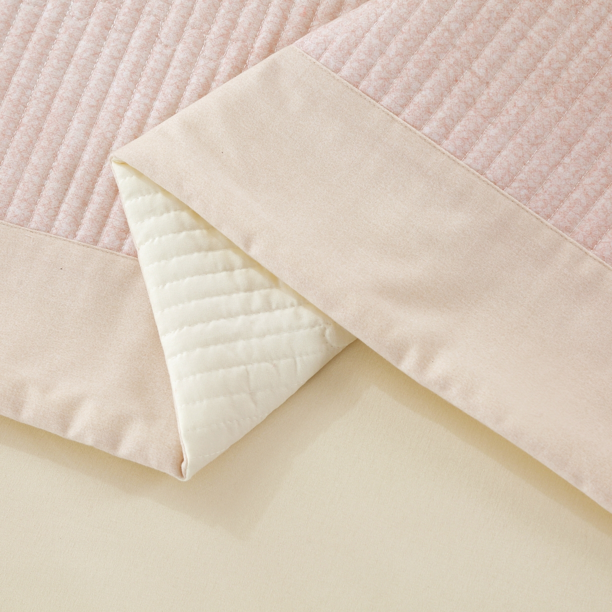 91家纺网 家纺一手货源 找家纺 OL家纺 2025新款亲肤全棉磨毛单品系列四件套 曼蒂-桔