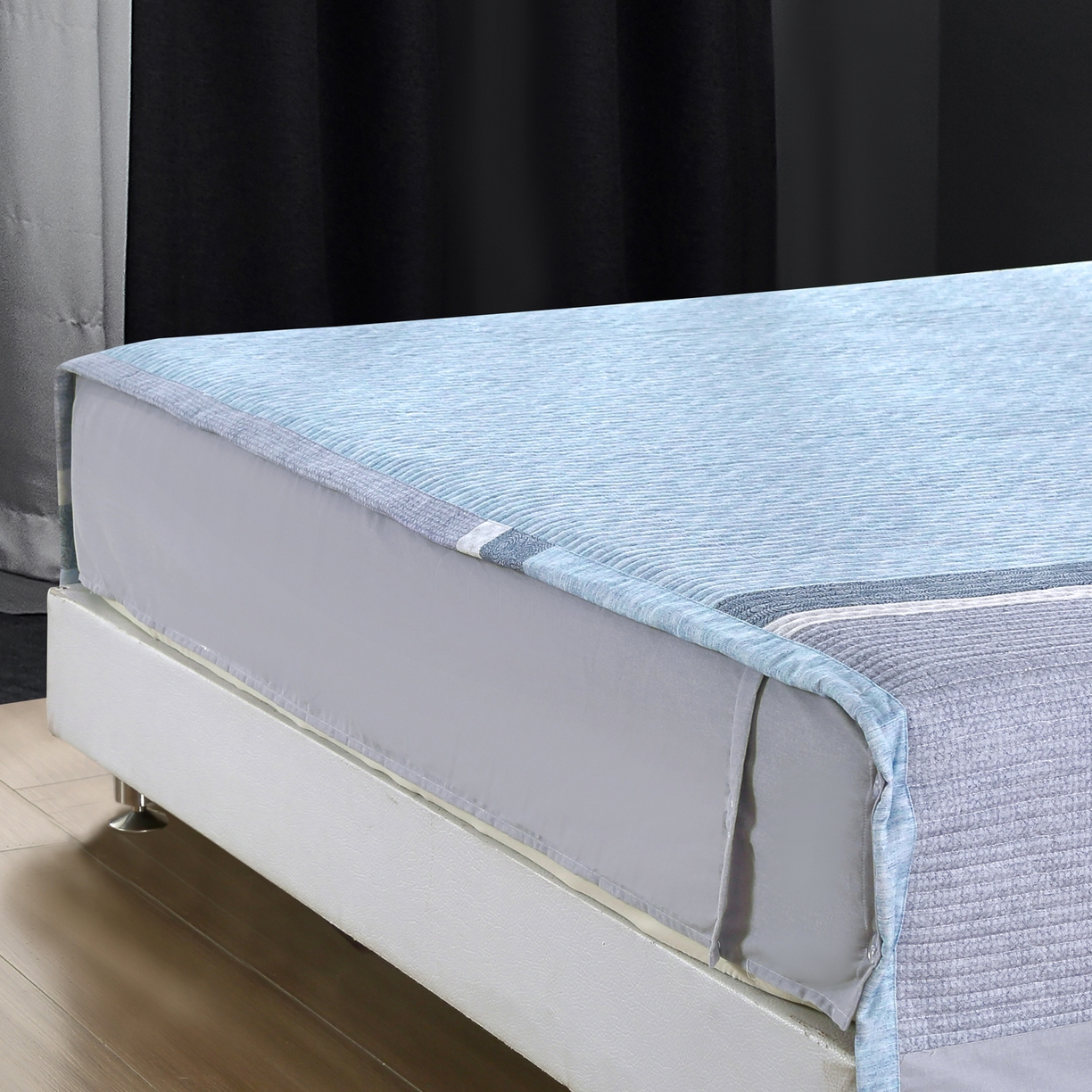 91家纺网 家纺一手货源 找家纺 OL家纺 2025新款亲肤全棉磨毛单品系列四件套 曼蒂-兰