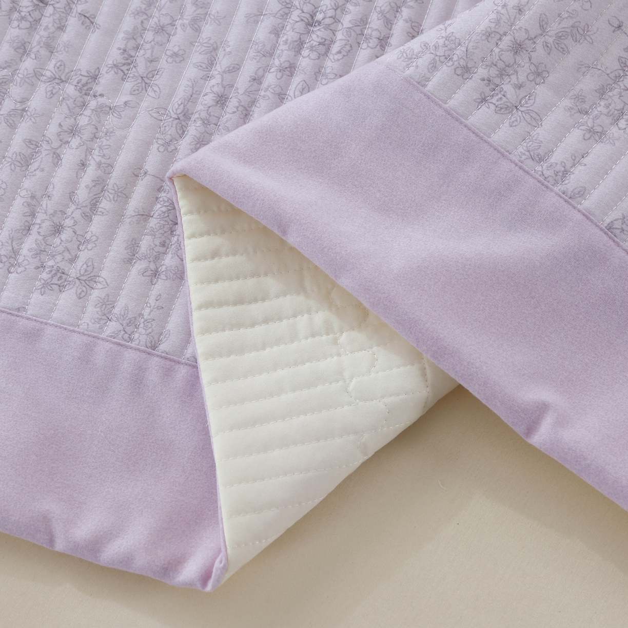 91家纺网 家纺一手货源 找家纺 OL家纺 2025新款亲肤全棉磨毛单品系列四件套 莫妮-粉