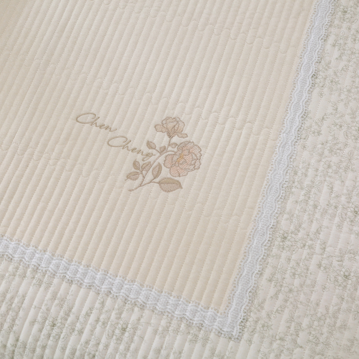 91家纺网 家纺一手货源 找家纺 OL家纺 2025新款亲肤全棉磨毛单品系列四件套 莫妮-黄