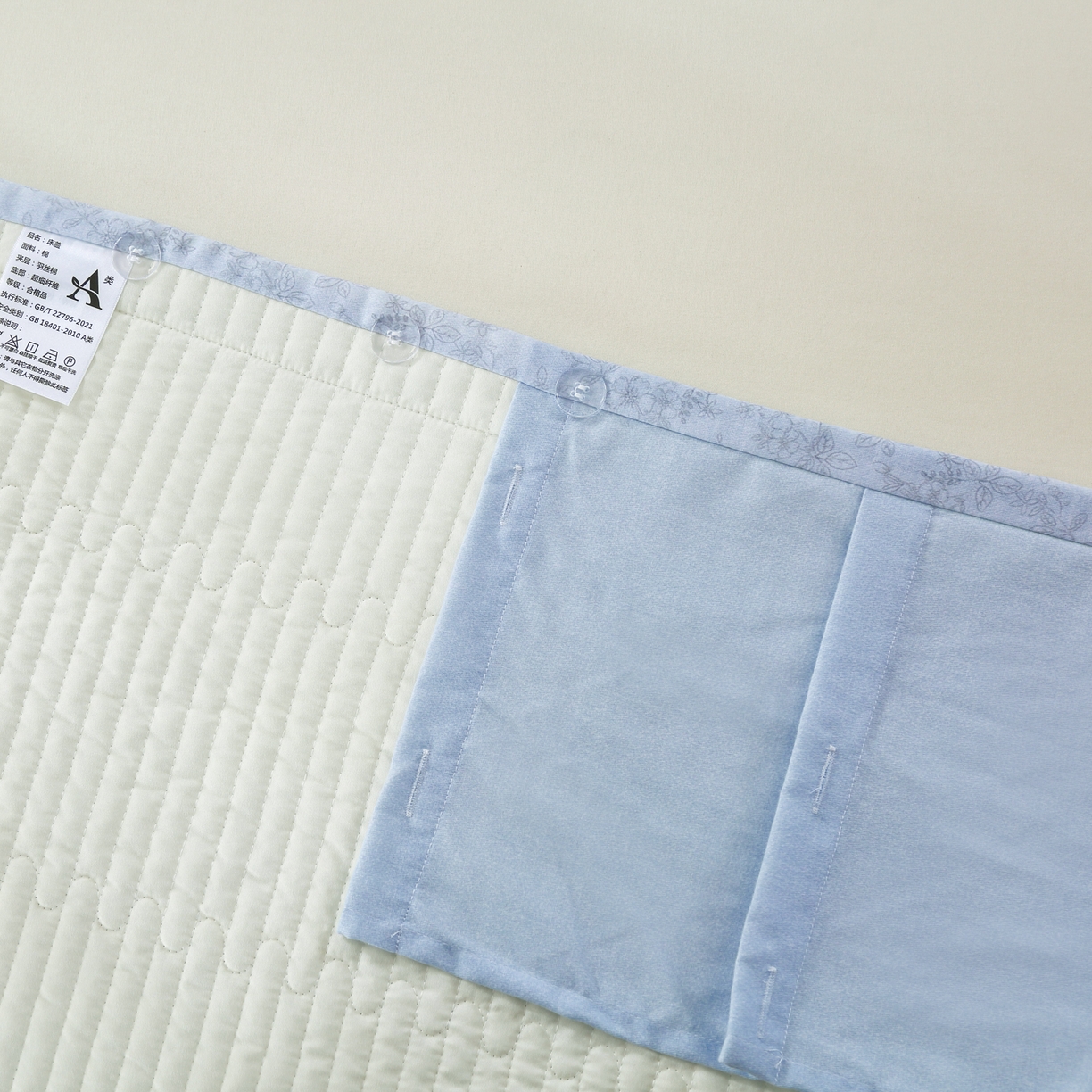 91家纺网 家纺一手货源 找家纺 OL家纺 2025新款亲肤全棉磨毛单品系列四件套 莫妮-兰