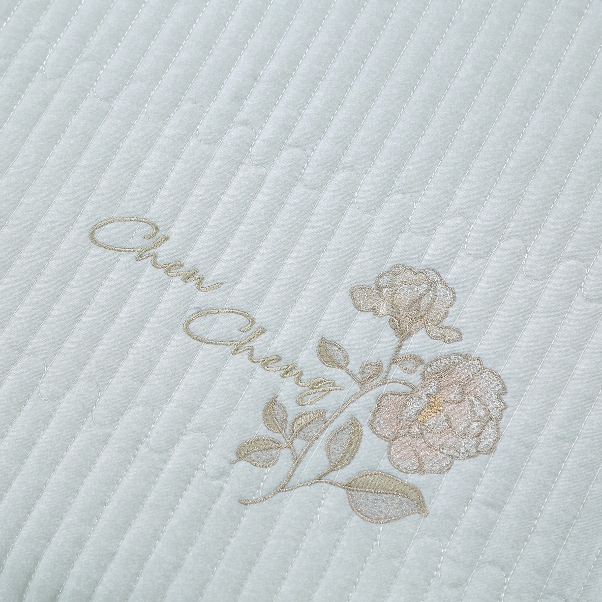 91家纺网 家纺一手货源 找家纺 OL家纺 2025新款亲肤全棉磨毛单品系列四件套 莫妮-绿