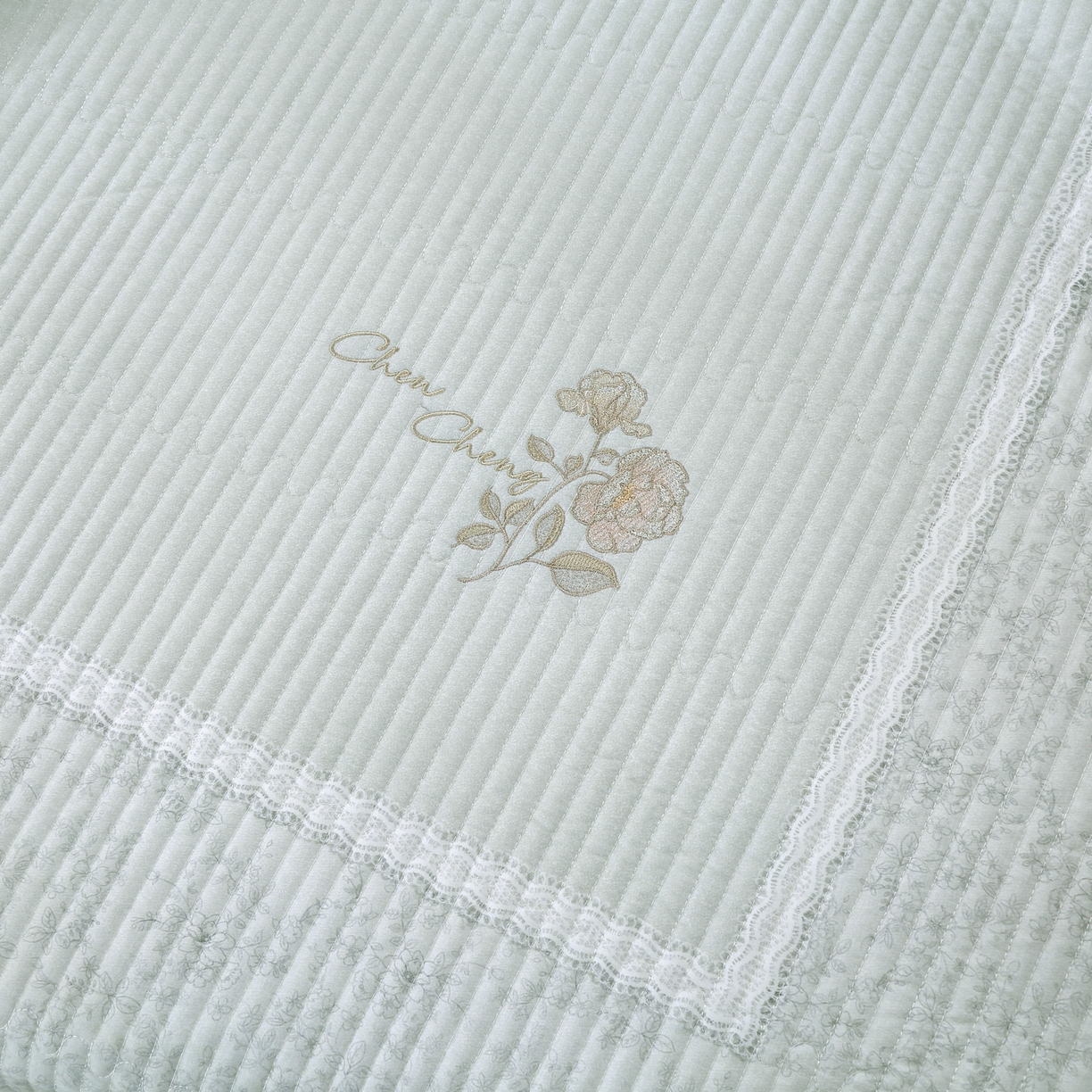 91家纺网 家纺一手货源 找家纺 OL家纺 2025新款亲肤全棉磨毛单品系列四件套 莫妮-绿