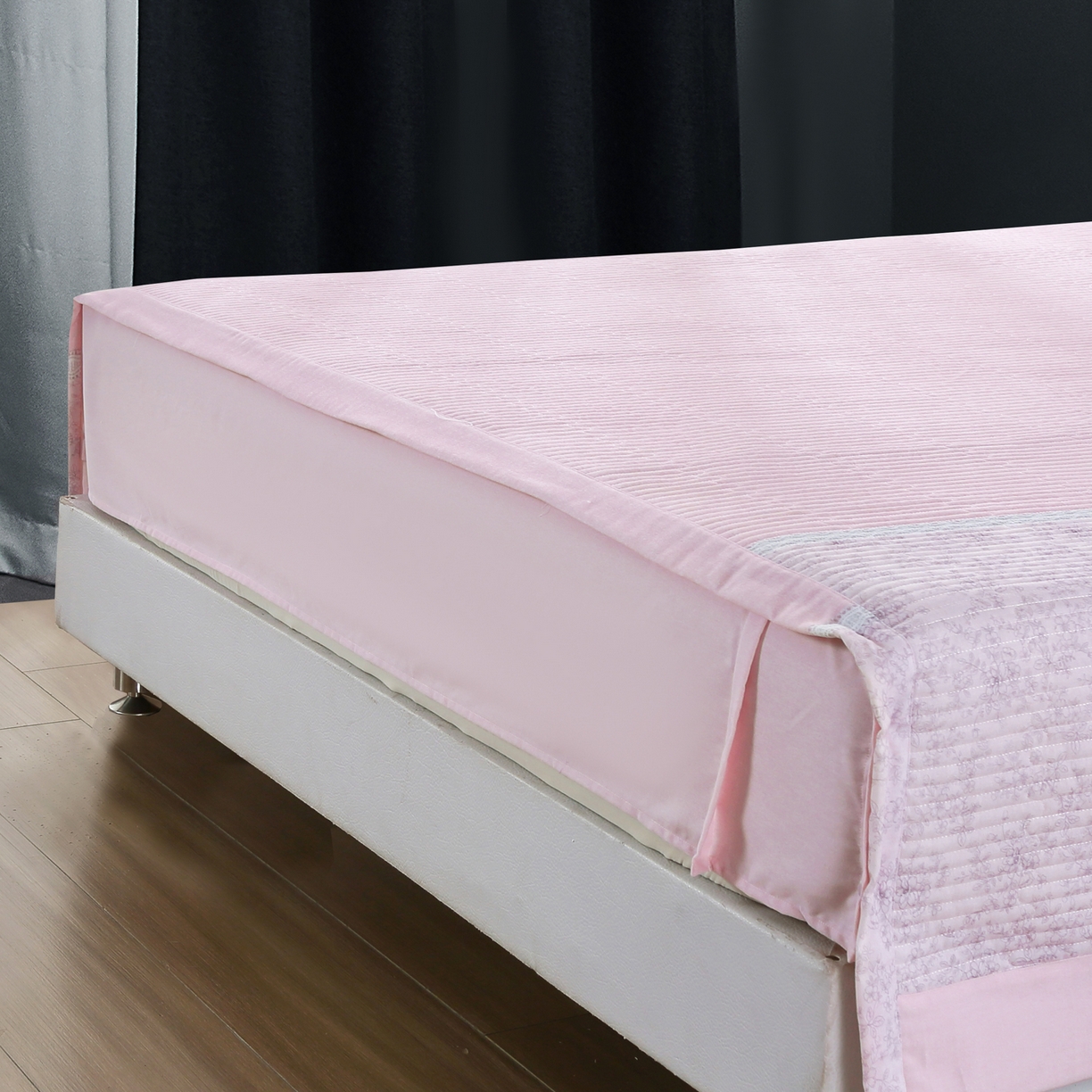 91家纺网 家纺一手货源 找家纺 OL家纺 2025新款亲肤全棉磨毛单品系列四件套 莫妮-玉