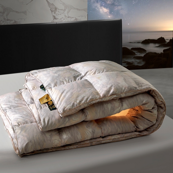 91家纺网 家纺一手货源 找家纺 织梦人羽绒工厂店2025新款羽绒被壳 观沧海粉