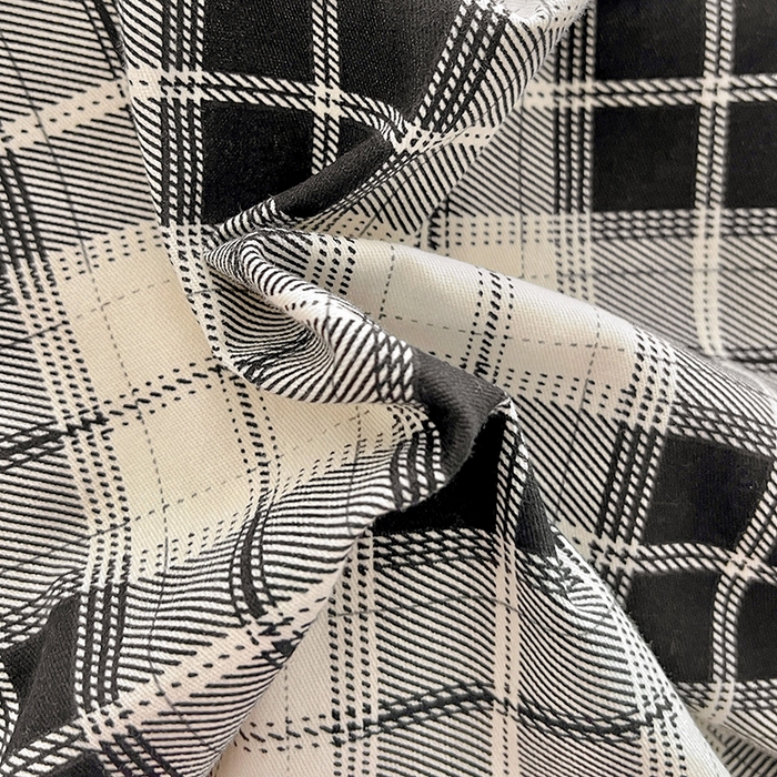 91家纺网 家纺一手货源 找家纺 忆生活 2025秋冬全棉加厚磨毛贝壳边四件套格韵-黑