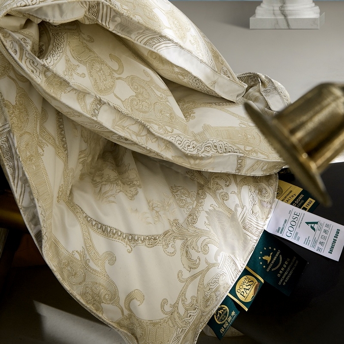 91家纺网 家纺一手货源 找家纺 织梦人羽绒工厂店2025新款羽绒被壳 爱丁堡白金