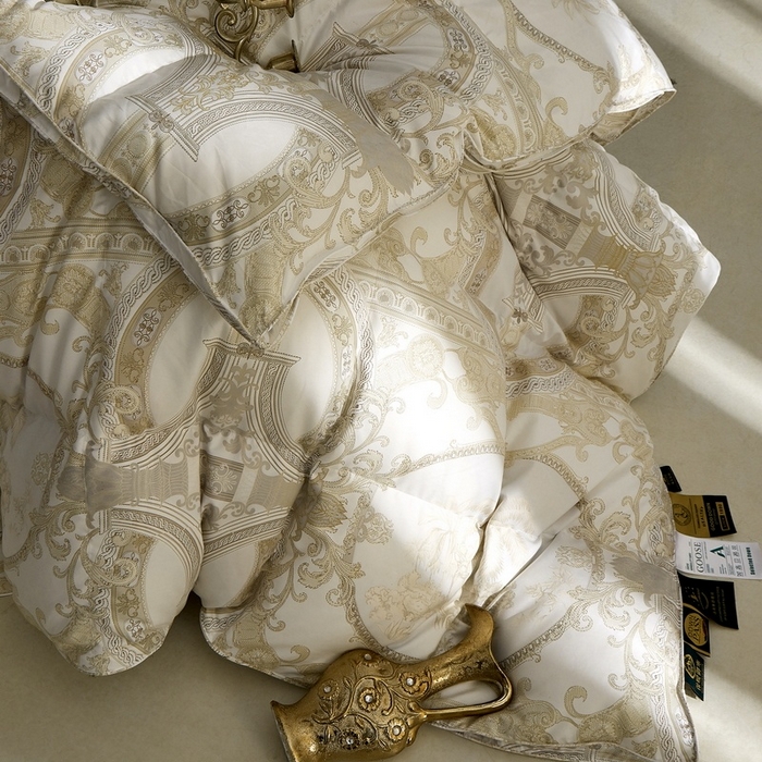 91家纺网 家纺一手货源 找家纺 织梦人羽绒工厂店2025新款羽绒被壳 爱丁堡白金