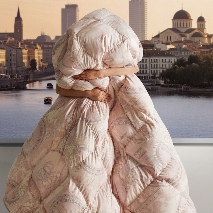 91家纺网 家纺一手货源 找家纺 织梦人羽绒工厂店2025新款羽绒被壳 爱丁堡豆沙