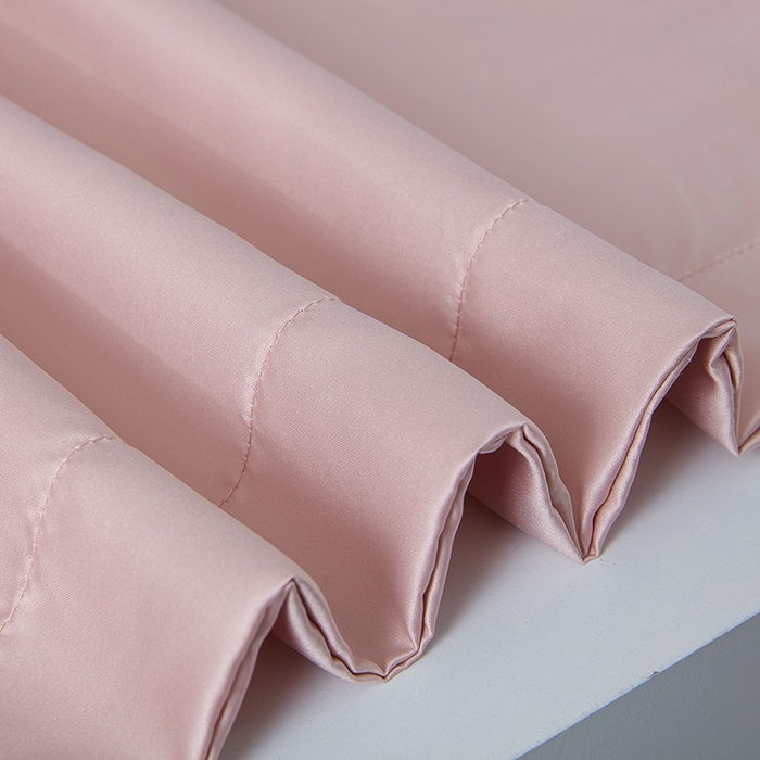 91家纺网 家纺一手货源 找家纺 丰淘家纺 2025新款水洗丝纯色枕套 水洗丝-玉色