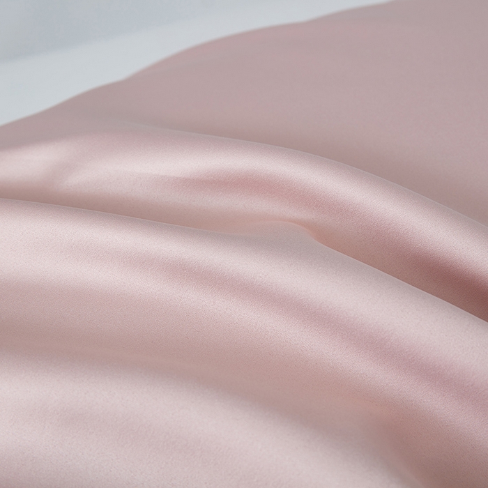 91家纺网 家纺一手货源 找家纺 丰淘家纺 2025新款水洗丝纯色枕套 水洗丝-玉色