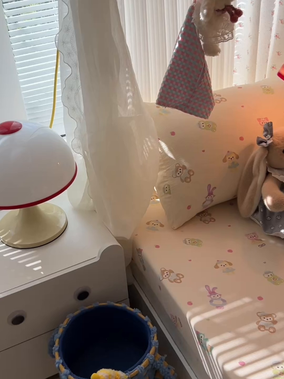 91家纺网 家纺一手货源 找家纺 韩巢家纺 2025新款A类学生宿舍上下铺床笠单件床垫保护罩枕套三件套 七宝