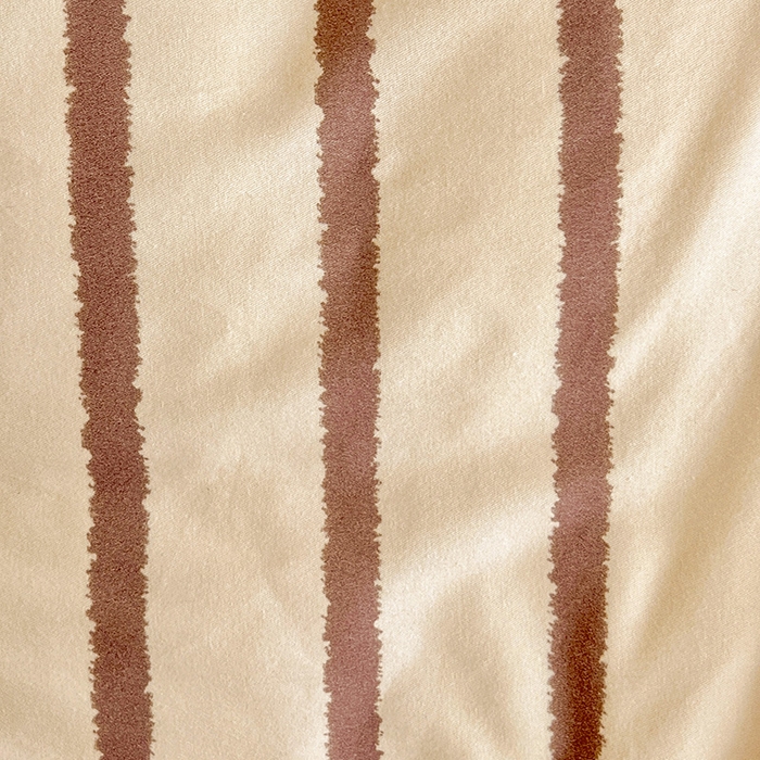 91家纺网 家纺一手货源 找家纺 忆生活 2025秋冬全棉加厚磨毛贝壳边四件套知简-咖