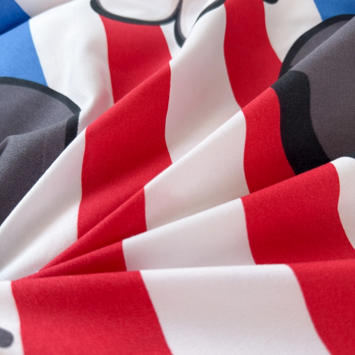 91家纺网 家纺一手货源 找家纺 乐居坊 2025新款开学季亲肤棉透气印花芦荟棉四件套（宿舍床） 潮流前线