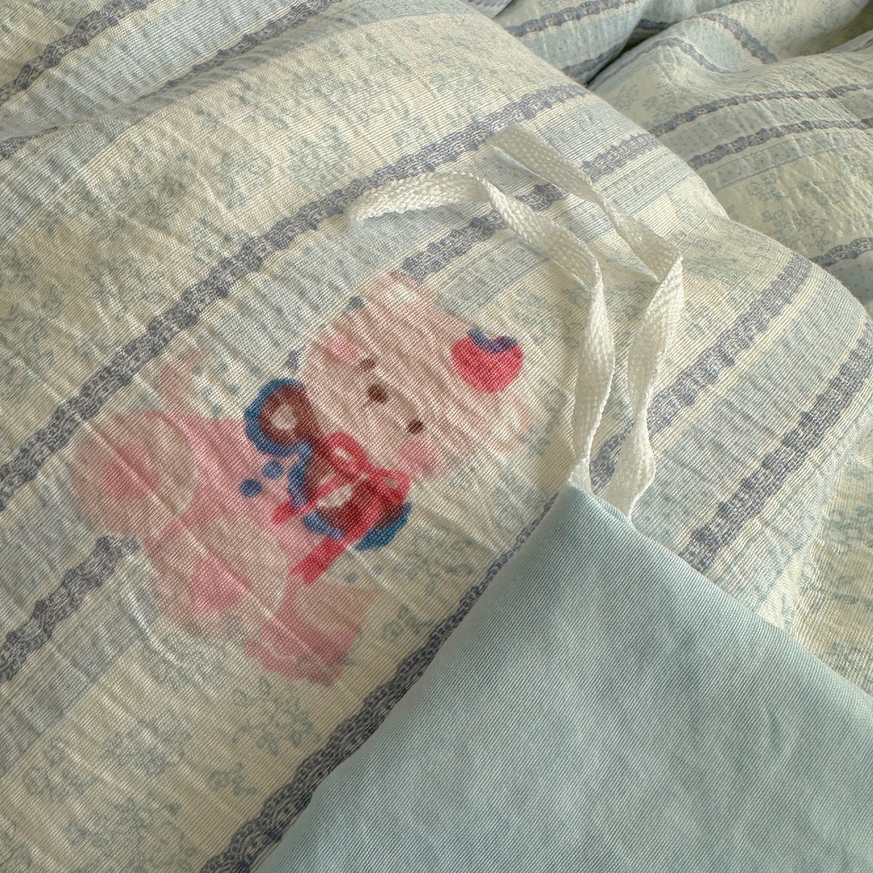 91家纺网 家纺一手货源 找家纺 顾里家纺 2025新款韩系奶萌云朵棉四件套 甜心兔酱