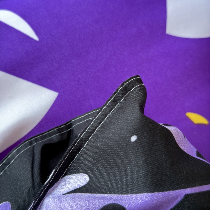 91家纺网 家纺一手货源 找家纺 乐居坊 2025新款开学季亲肤棉透气印花芦荟棉四件套（宿舍床） 恶魔之眼