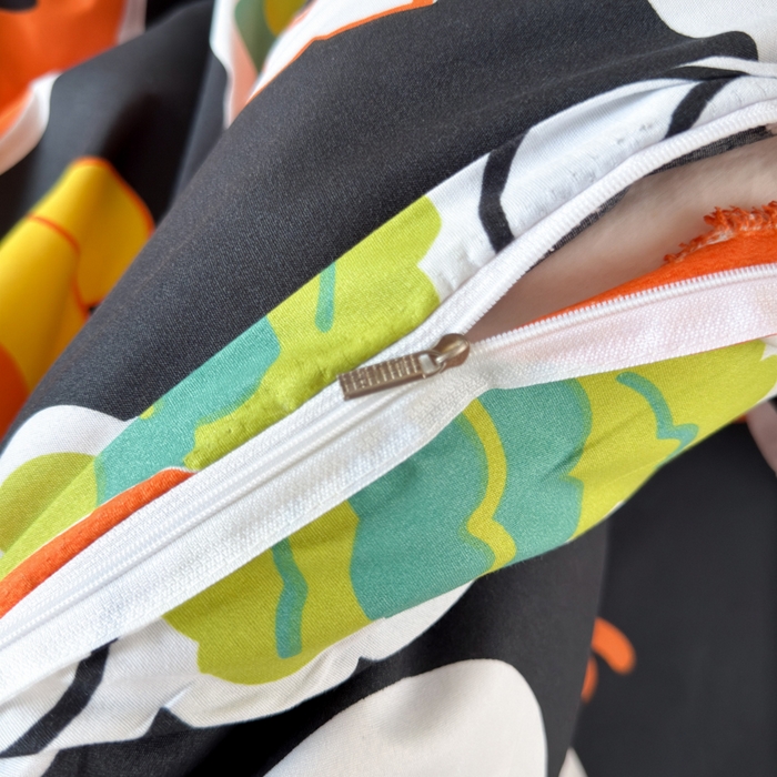 91家纺网 家纺一手货源 找家纺 乐居坊 2025新款开学季亲肤棉透气印花芦荟棉四件套（宿舍床） 胡萝卜兵