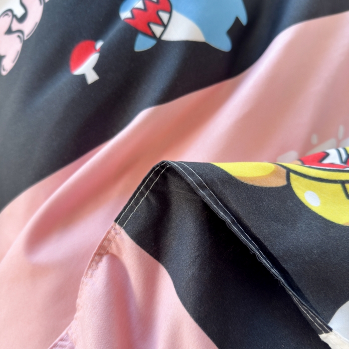 91家纺网 家纺一手货源 找家纺 乐居坊 2025新款开学季亲肤棉透气印花芦荟棉四件套（宿舍床） 火力全开