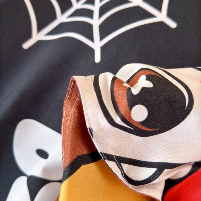 91家纺网 家纺一手货源 找家纺 乐居坊 2025新款开学季亲肤棉透气印花芦荟棉四件套（宿舍床） 拉布布