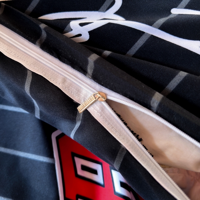 91家纺网 家纺一手货源 找家纺 乐居坊 2025新款开学季亲肤棉透气印花芦荟棉四件套（宿舍床） 篮球之神-客