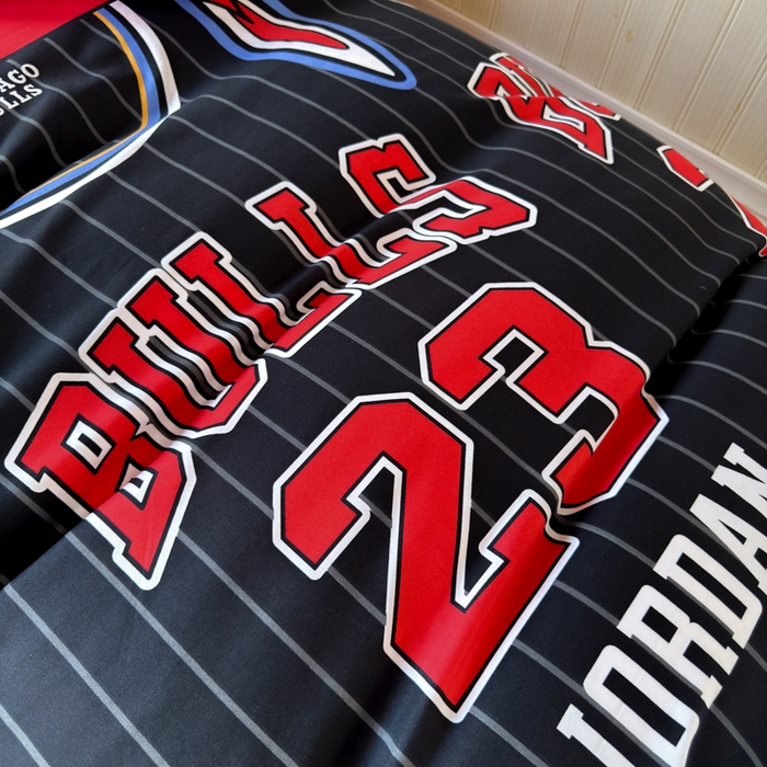 91家纺网 家纺一手货源 找家纺 乐居坊 2025新款开学季亲肤棉透气印花芦荟棉四件套（宿舍床） 篮球之神-客