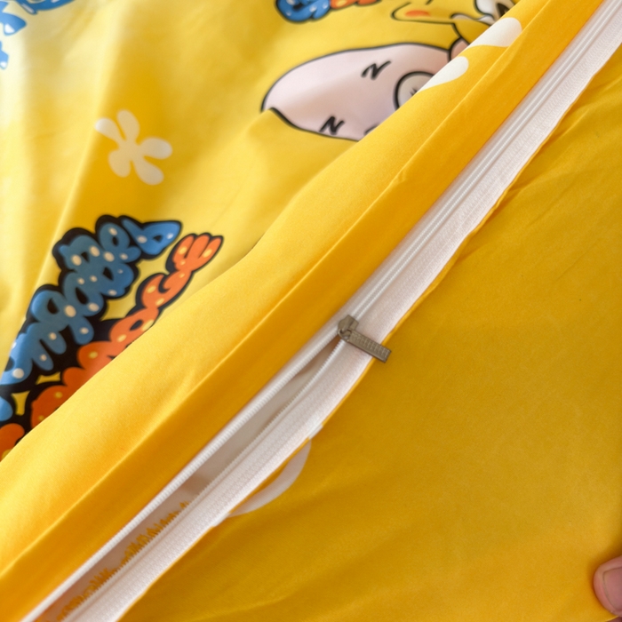 91家纺网 家纺一手货源 找家纺 乐居坊 2025新款开学季亲肤棉透气印花芦荟棉四件套（大床） 好伙伴