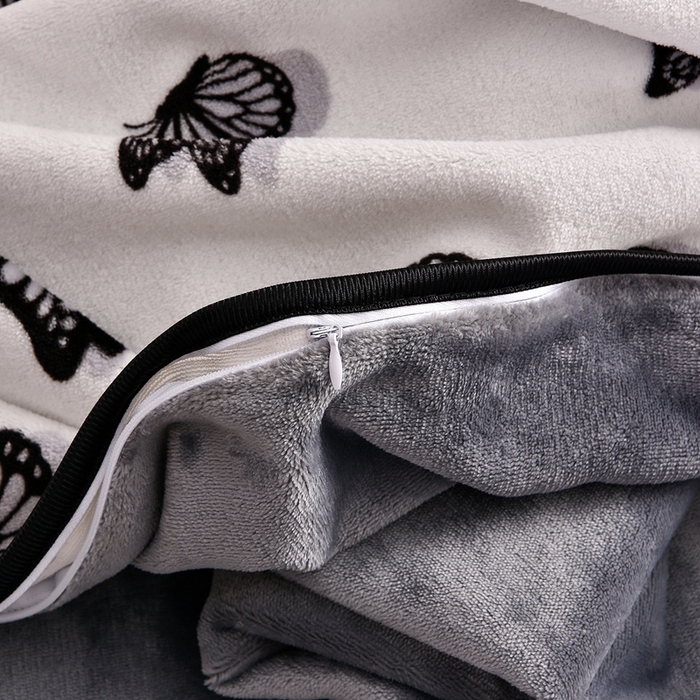 91家纺网 家纺一手货源 找家纺 绒宴 2025新款8.5斤牛奶绒金貂法莱绒床裙款保暖四件套 初遇