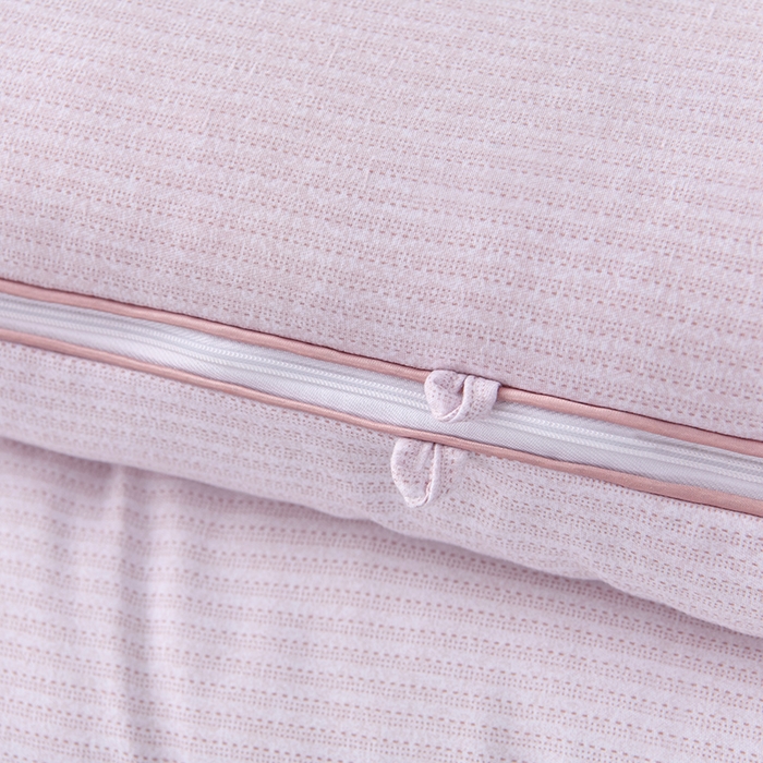 91家纺网 家纺一手货源 找家纺 小牛席业 2025新款南瓜被-二合一子母被系列 南瓜-拉链二合一子母被（粉色）