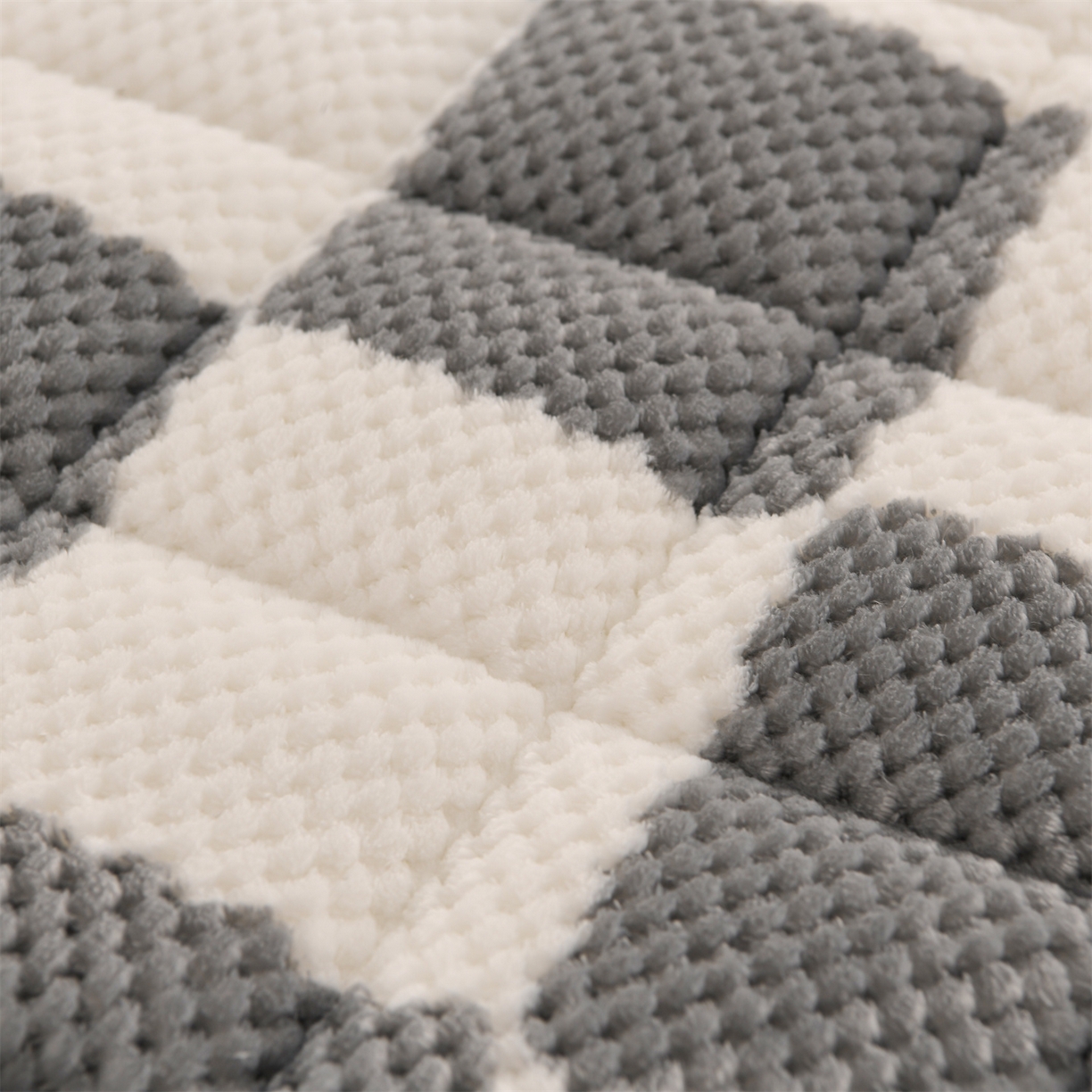 91家纺网 家纺一手货源 找家纺 云木里 2025新款豆豆绒床垫床褥床护垫 浅灰