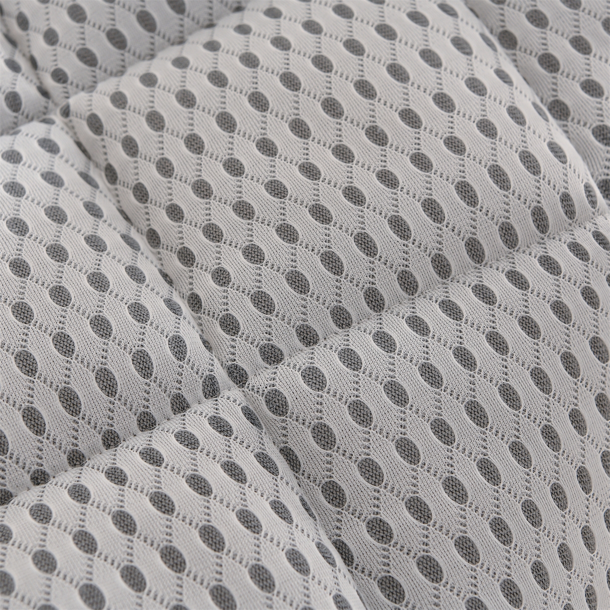 91家纺网 家纺一手货源 找家纺 云木里 2025新款豆豆绒床垫床褥床护垫 雾霾蓝