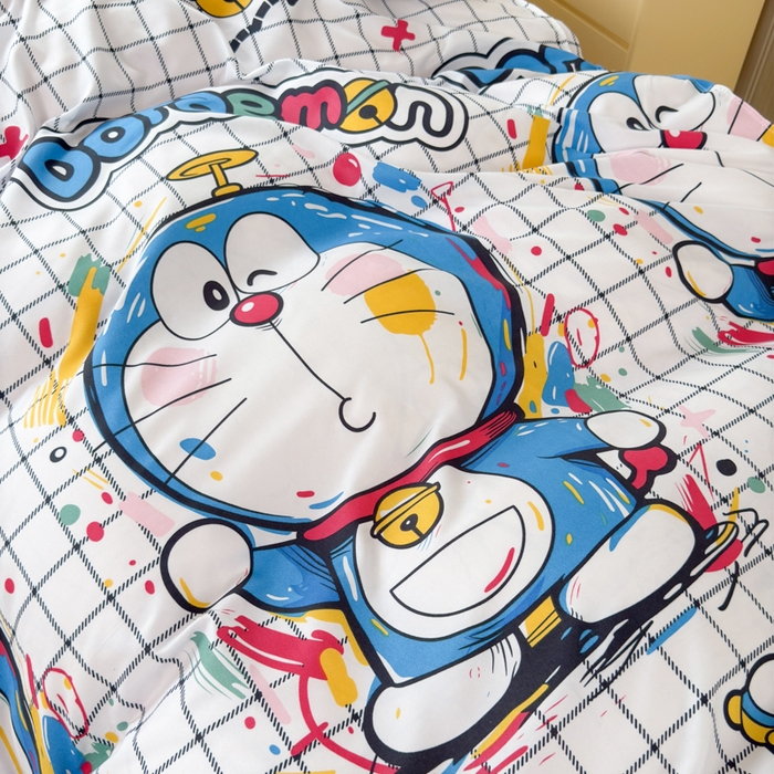 91家纺网 家纺一手货源 找家纺 乐居坊 2025新款开学季亲肤棉透气印花芦荟棉四件套（宿舍床） 时光机