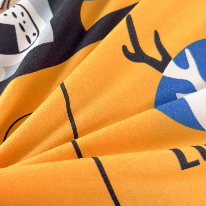 91家纺网 家纺一手货源 找家纺 乐居坊 2025新款开学季亲肤棉透气印花芦荟棉四件套（宿舍床） 汤姆与杰瑞