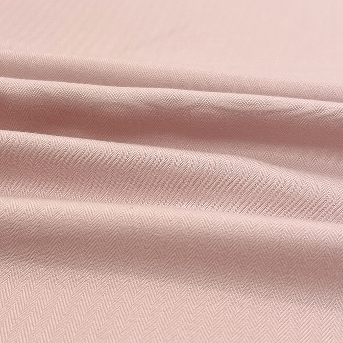 91家纺网 家纺一手货源 找家纺  金梦拉2025新款A类提花人字纹小布袋款四件套柔光浅语