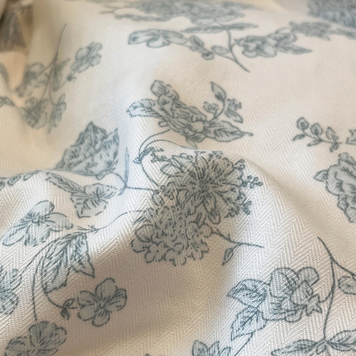 91家纺网 家纺一手货源 找家纺  金梦拉2025新款A类提花人字纹小布袋款四件套素心