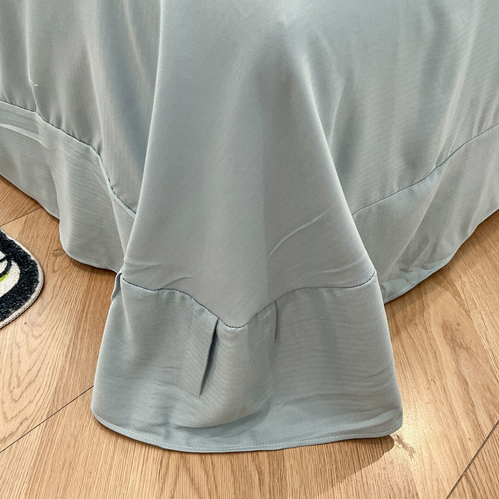 91家纺网 家纺一手货源 找家纺  金梦拉2025新款A类提花人字纹小布袋款四件套素心