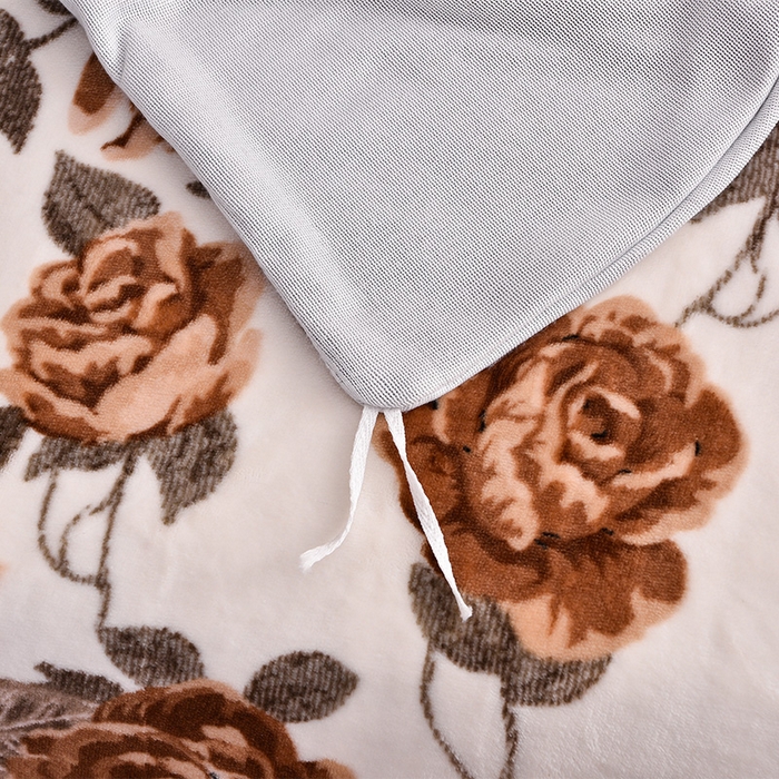 91家纺网 家纺一手货源 找家纺 绒宴 2025新款8.5斤牛奶绒金貂法莱绒床裙款保暖四件套 暮色恋人