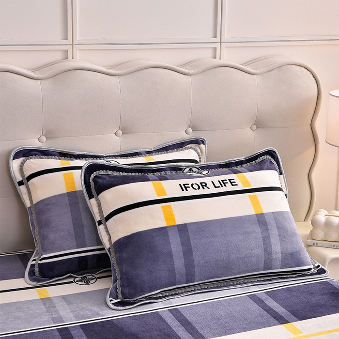 91家纺网 家纺一手货源 找家纺 绒宴 2025新款8.5斤牛奶绒金貂法莱绒床裙款保暖四件套 时光旅行