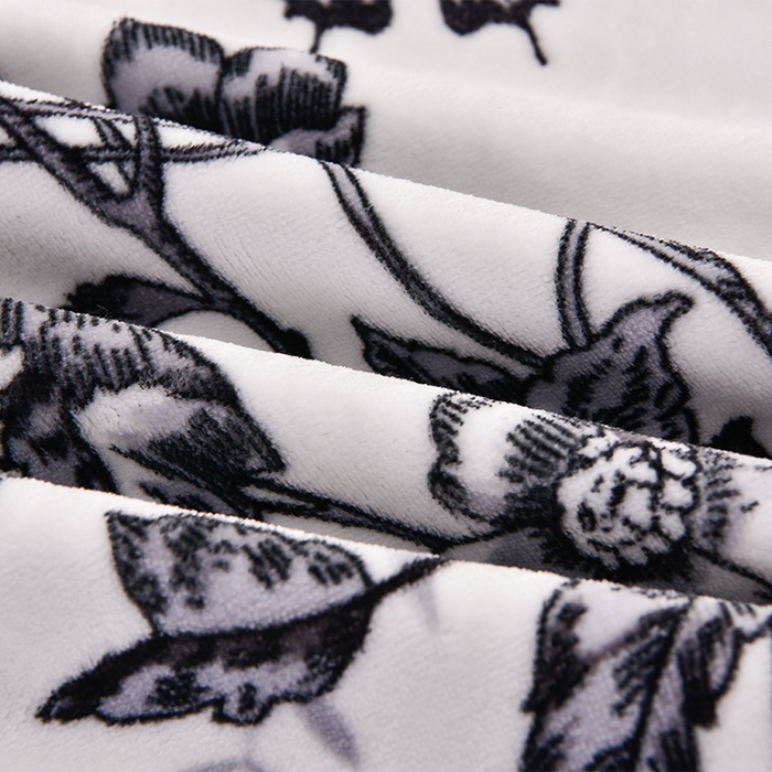 91家纺网 家纺一手货源 找家纺 绒宴 2025新款8.5斤牛奶绒金貂法莱绒床裙款保暖四件套 似水流年