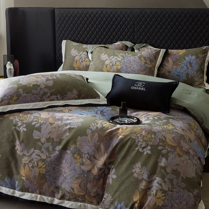 91家纺网 家纺一手货源 找家纺 （总）瑞雪家居 2025新款50s长绒棉纯棉数码印花床单款四件套