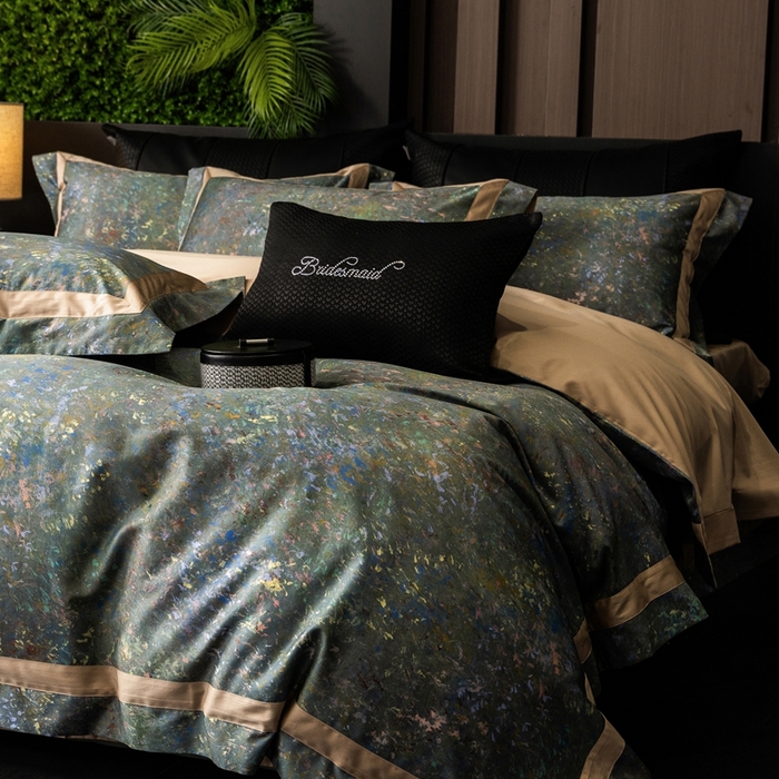 91家纺网 家纺一手货源 找家纺 （总）瑞雪家居 2025新款50s长绒棉纯棉数码印花床单款四件套