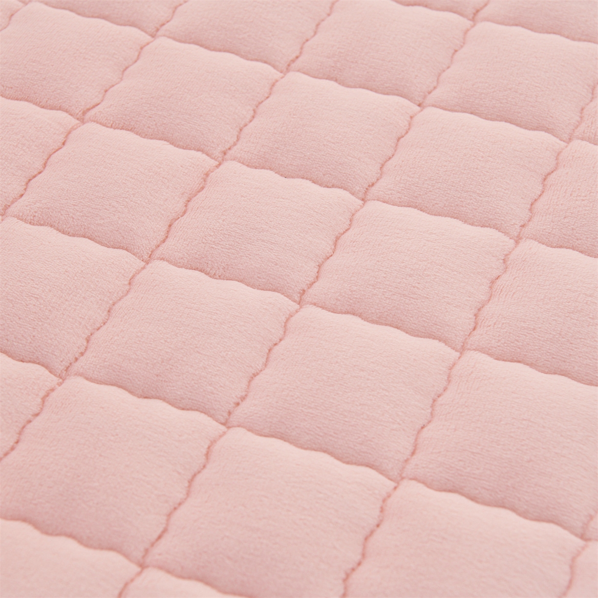 91家纺网 家纺一手货源 找家纺 云木里 2025新款240克臻棉绒和煦春风宿舍床垫上下铺床垫成人床-和煦春风 和煦春风-雾桃