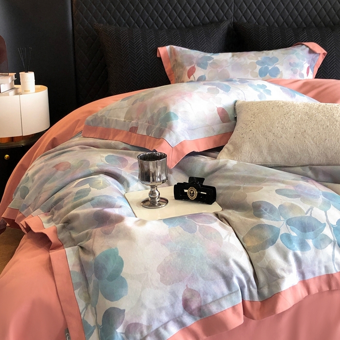 91家纺网 家纺一手货源 找家纺 （总）瑞雪家居 2025新款40s磨毛数码印花全棉纯棉四件套