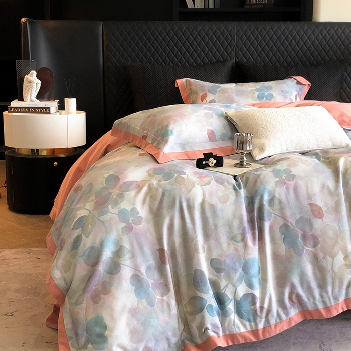 91家纺网 家纺一手货源 找家纺 （总）瑞雪家居 2025新款40s磨毛数码印花全棉纯棉四件套