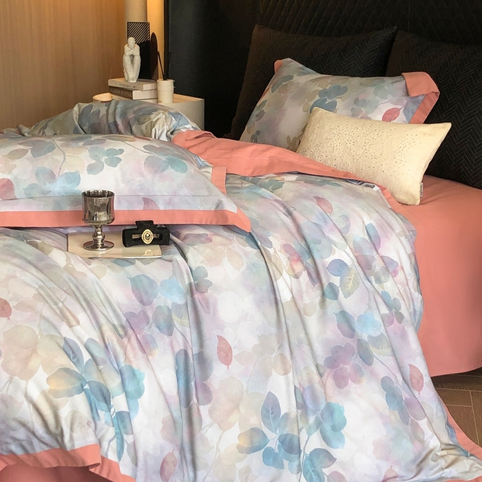 91家纺网 家纺一手货源 找家纺 （总）瑞雪家居 2025新款40s磨毛数码印花全棉纯棉四件套