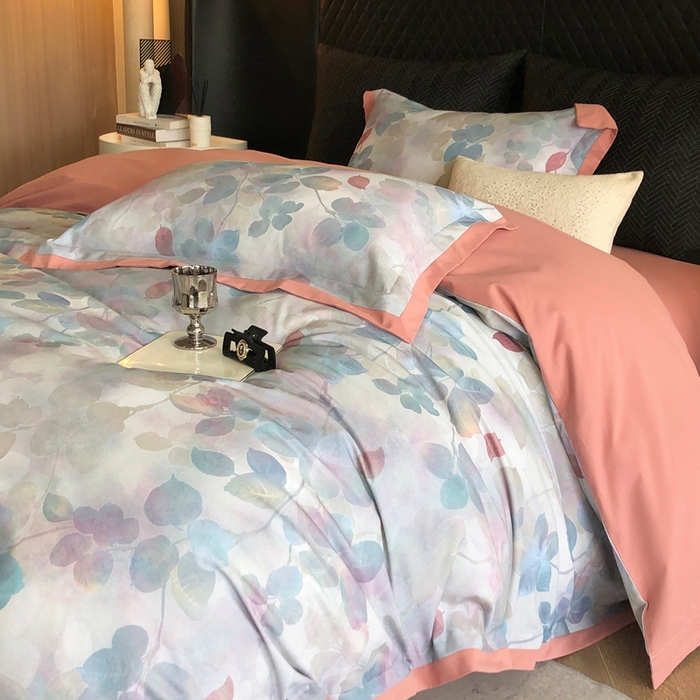 91家纺网 家纺一手货源 找家纺 （总）瑞雪家居 2025新款40s磨毛数码印花全棉纯棉四件套