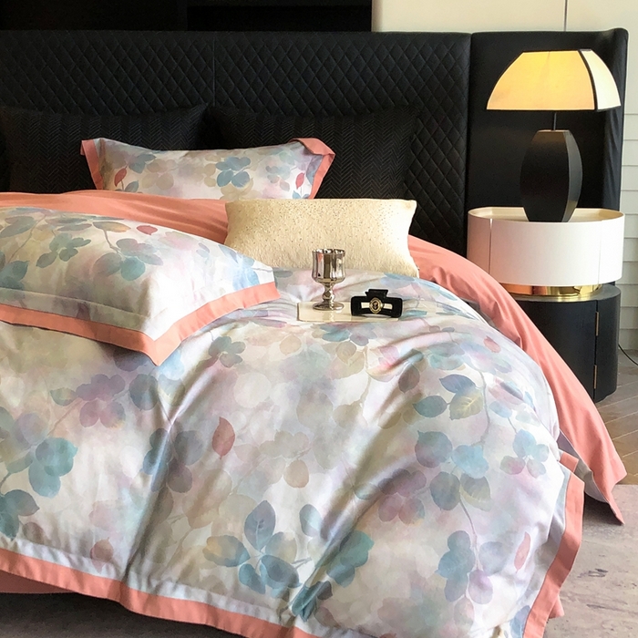 91家纺网 家纺一手货源 找家纺 （总）瑞雪家居 2025新款40s磨毛数码印花全棉纯棉四件套