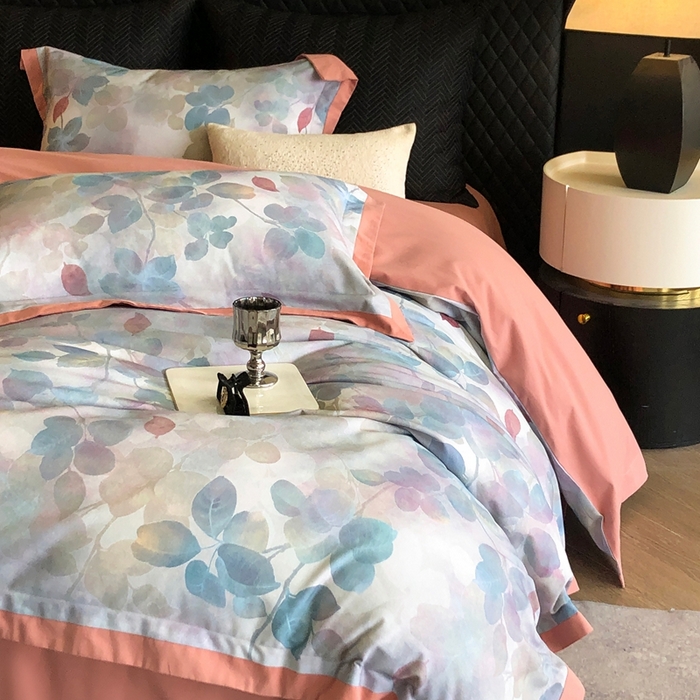 91家纺网 家纺一手货源 找家纺 （总）瑞雪家居 2025新款40s磨毛数码印花全棉纯棉四件套